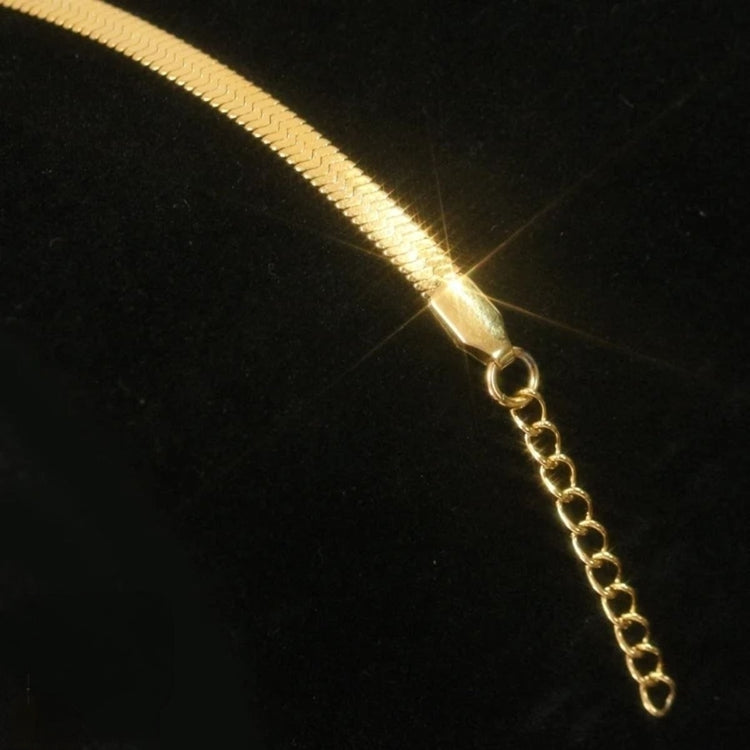 Herringbone Stainless Steel Bracelet