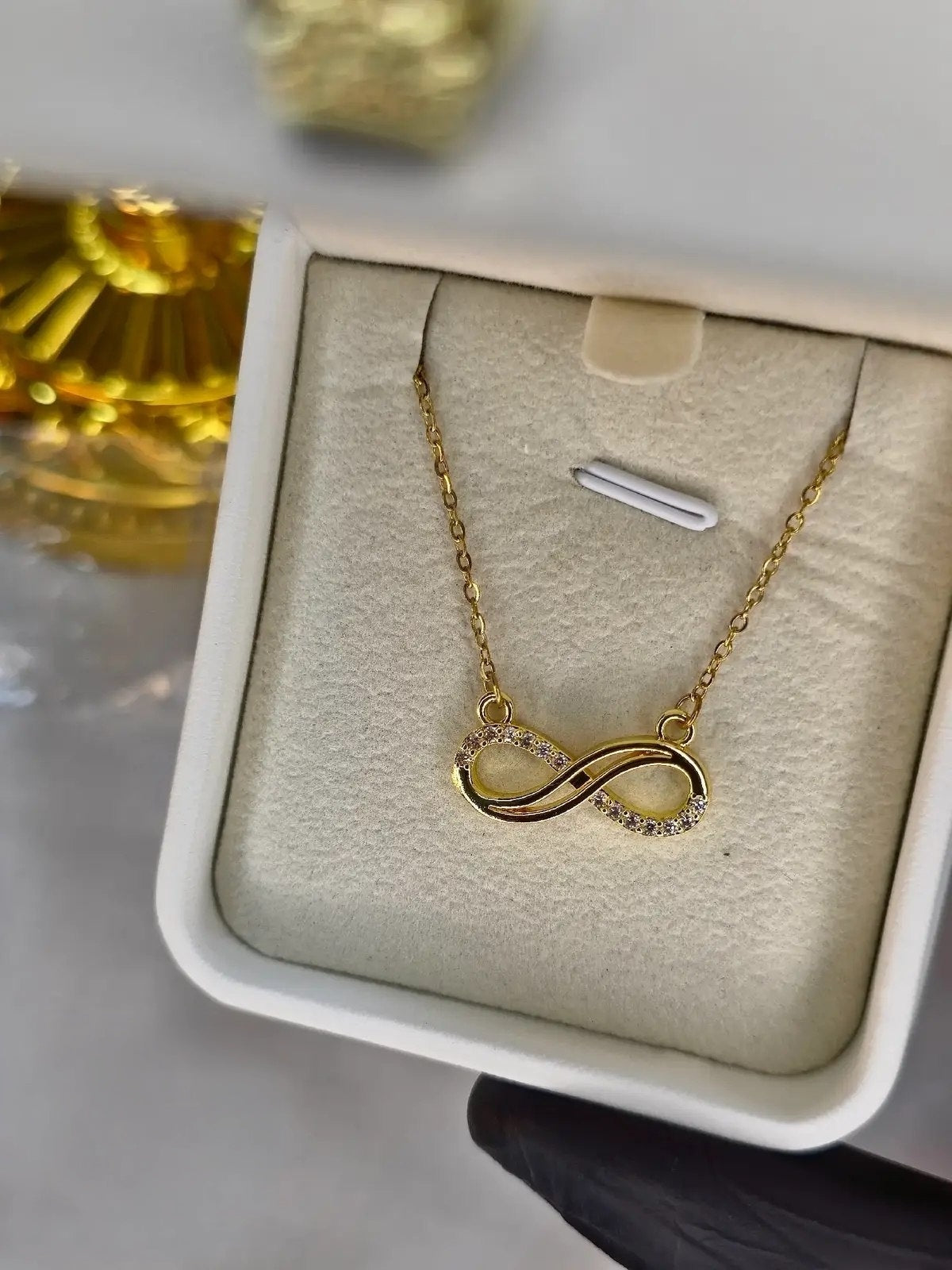 Infinity Stainless Steel Necklace